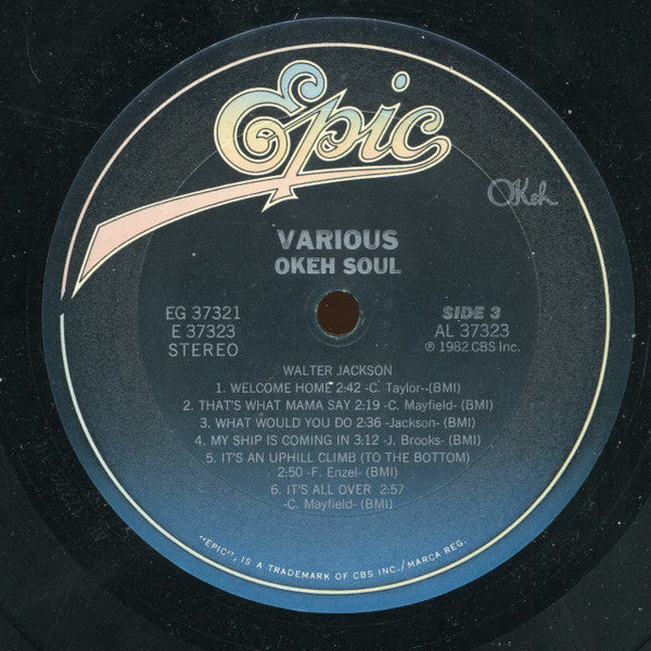 Various - OKeh Soul - Mint- 2 LP Record 1982 Epic USA Vinyl - Soul / Funk / R&B - Shuga Records