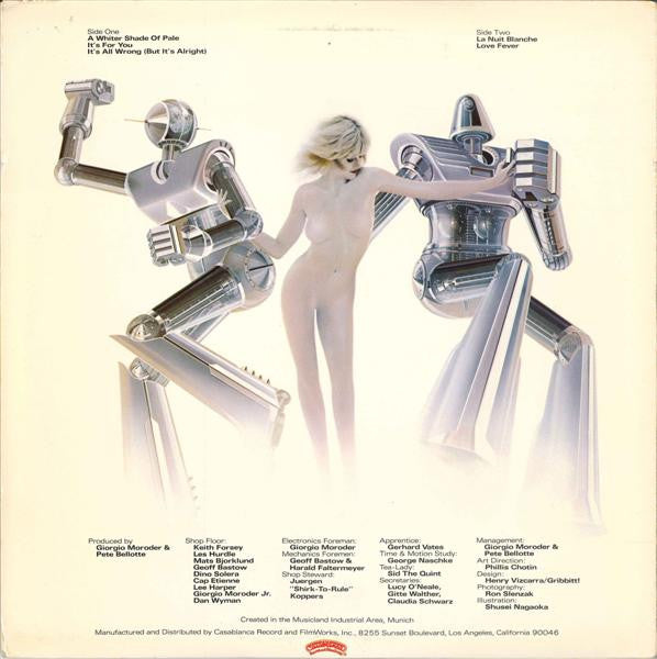 Munich Machine Introducing Chris Bennett – A Whiter Shade Of Pale - VG+ LP Record 1978 Casablanca USA Promo Vinyl - Disco - Shuga Records
