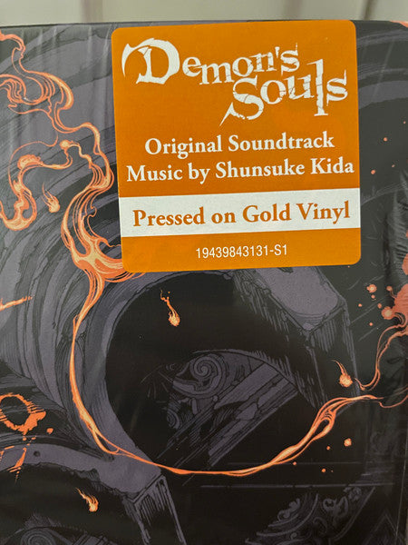 Shunsuke Kida - Demon's Souls Original - Mint- 2 LP Record 2021 Milan Gold Vinyl & Insert - Soundtrack / Video Game Music - Shuga Records