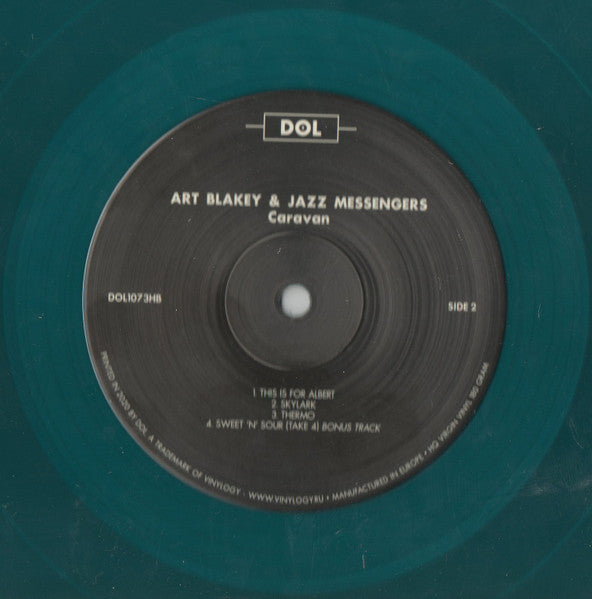 Art Blakey & The Jazz Messengers - Caravan (1962) - Mint- LP Record 2021 DOL 180 gram Blue Vinyl - Jazz / Bop - Shuga Records