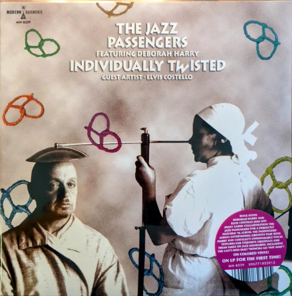 The Jazz Passengers, Deborah Harry, Elvis Costello - Individually Twisted (1996) - New LP Record 2021 Modern Harmonic Peach Vinyl - Jazz / Fusion / Free Jazz