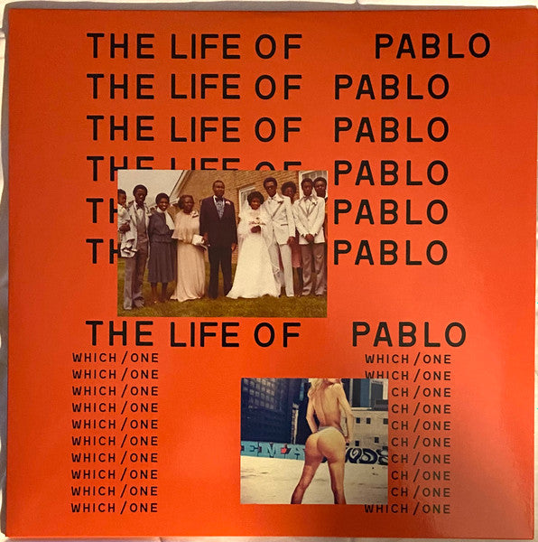 Kanye West - The Life Of Pablo (2016) - New (Opened to verify press & color) 2 LP Record 2021 Self Released Orange Vinyl & Insert - Hip Hop / Pop Rap - Shuga Records