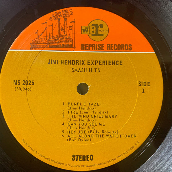 Jimi Hendrix Experience - Smash Hits - VG+ LP Record 1969 Reprise USA Original Vinyl & Poster - Classic Rock / Psychedelic Rock - Shuga Records
