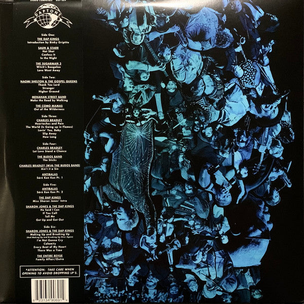 Various - The Daptone Super Soul Revue Live! At The Apollo - New 3 LP Record 2021 Daptone Indie Exclusive Translucent Teal Vinyl - Soul / Funk / Gospel / Afrobeat - Shuga Records