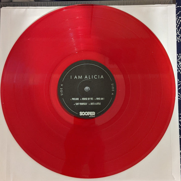 Alicia Walter - I Am Alicia - Mint- LP Record 2021 Sooper Red Vinyl & Download - Chicago Pop - Shuga Records