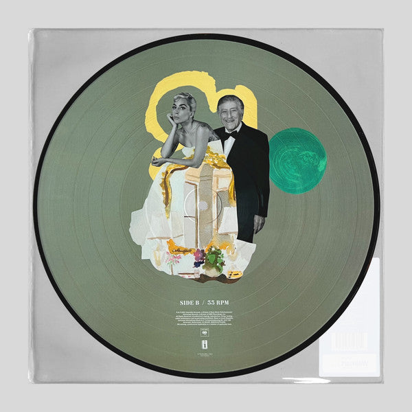 Tony Bennett & Lady Gaga - Love For Sale - Mint- LP Record 2021 Interscope Walmart Exclusive Picture Disc Vinyl - Jazz / Pop
