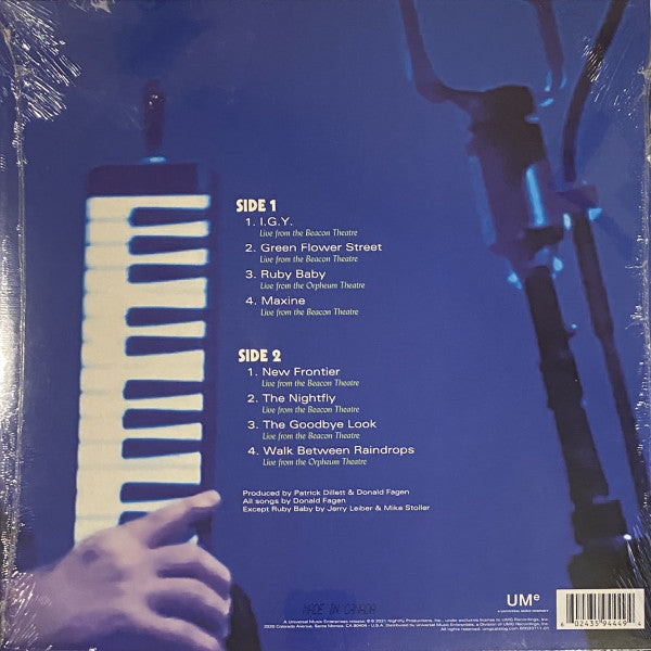 Donald Fagen - Donald Fagen's The Nightfly Live - New LP Record 2021 UMG 180 gram Vinyl - Pop Rock / Jazz-Rock - Shuga Records