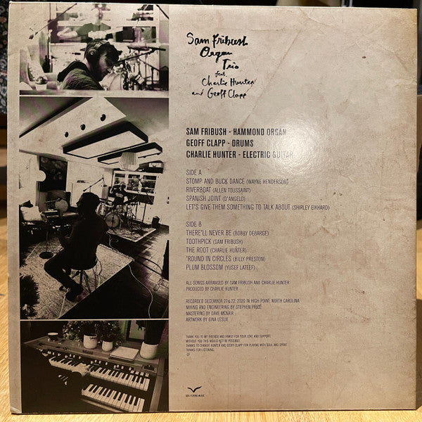 Sam Fribush Organ Trio - Sam Fribush Organ Trio - Mint- LP Record 2021 Flybird Music USA Vinyl - Jazz / Soul-Jazz - Shuga Records