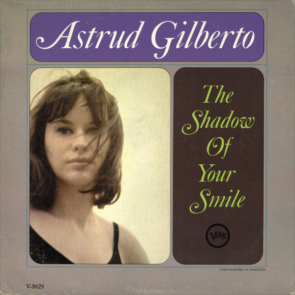 Astrud Gilberto - The Shadow Of Your Smile - VG LP Record 1965 Verve USA Mono Vinyl - Jazz / Bossa Nova / Latin Jazz - Shuga Records