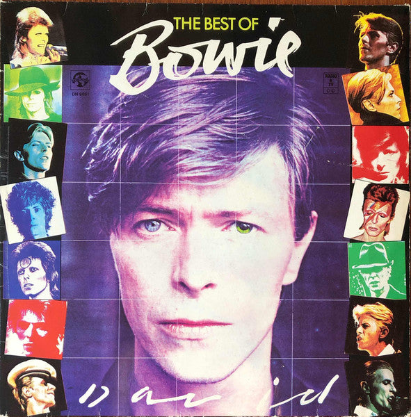 David Bowie - The Best Of Bowie - Mint- LP Record 1981 Dominion K-Tel Netherlands Vinyl - Art Rock / Glam Rock - Shuga Records