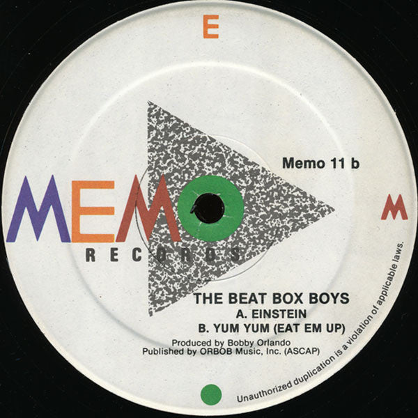 The Beat Box Boys - Give Me My Money! - VG+ 12" Single Record 1984 Memo USA Vinyl - Hip Hop / Electro