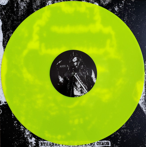 Bestial Putrefaction - Eternal Flesh Ripping Chaos - New LP Record 2021 Sentient Ruin Laboratories Fluorescent Neon Piss Yellow Vinyl, Insert & Download - Black Metal / Goregrind - Shuga Records