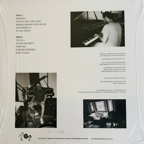 S. Raekwo - Where I'm at Now - New LP Record 2021 Father Daughter Custard & Baby Blue Split Vinyl - Alternative Rock / Indie Rock