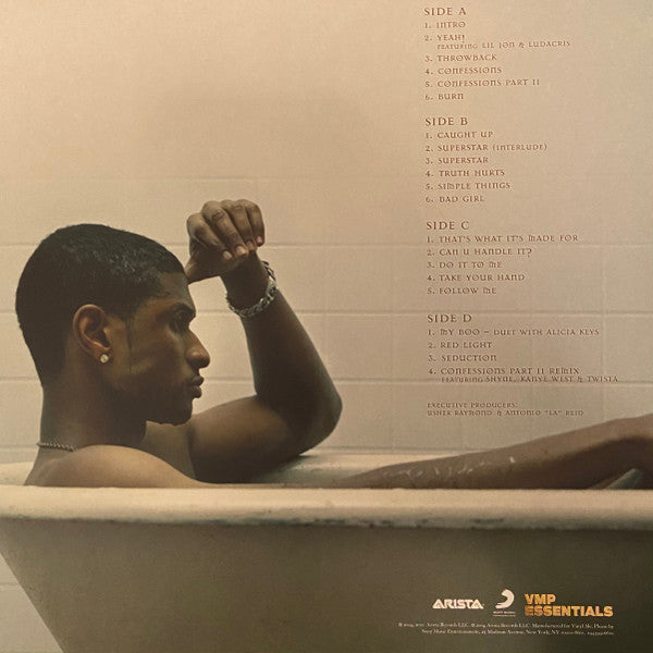 Usher – Confessions (2004) - New 2 LP Record 2021 Arista Vinyl Me, Please Gold Nugget Vinyl & Insert - R&B / Hip Hop - Shuga Records