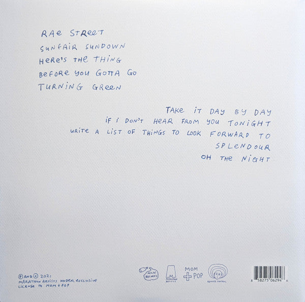Courtney Barnett - Things Take Time, Take Time - Mint- LP Record 2021 Mom + Pop All Eyes On The Pavement Blue Vinyl - Alternative Rock / Indie Rock - Shuga Records
