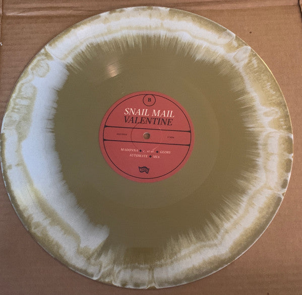 Snail Mail - Valentine - New LP Record 2021 Matador Webstore Exclusive White & Gold Explosion Vinyl - Indie Rock / Indie Pop - Shuga Records