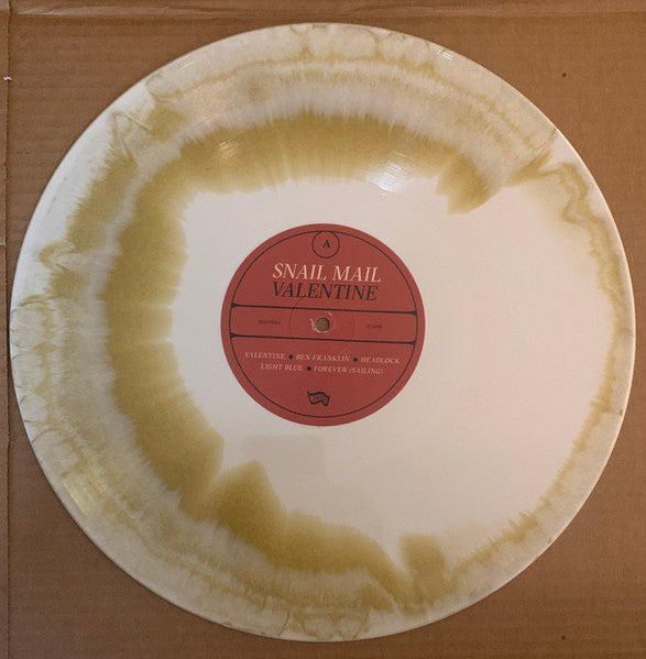 Snail Mail - Valentine - New LP Record 2021 Matador Webstore Exclusive White & Gold Explosion Vinyl - Indie Rock / Indie Pop - Shuga Records