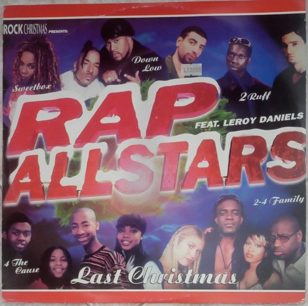 Rap Allstars Feat Leroy Daniels - Last Christmas - Mint- 12" Single Record 1998 TIME Italy Vinyl - Pop Rap / Holiday - Shuga Records