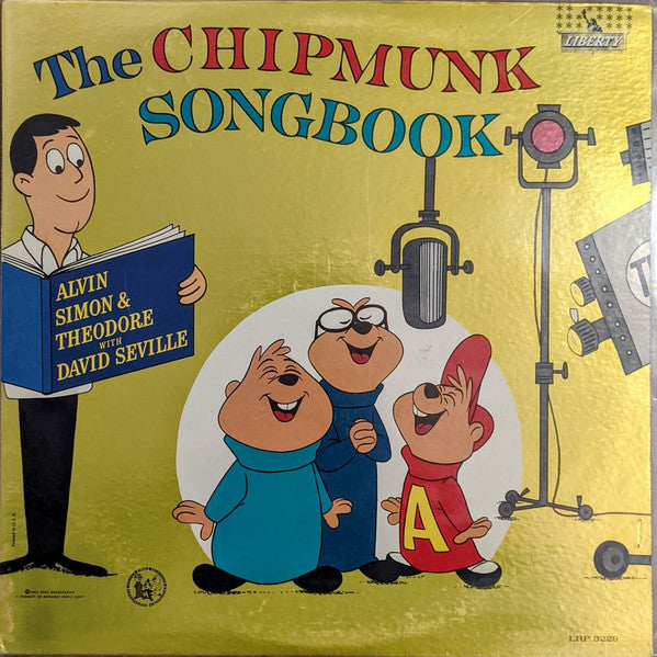The Chipmunks & David Seville - The Chipmunk Songbook - VG+ LP Record 1962 Liberty USA Original Vinyl & Foil Cover - Children's / Novelty - Shuga Records