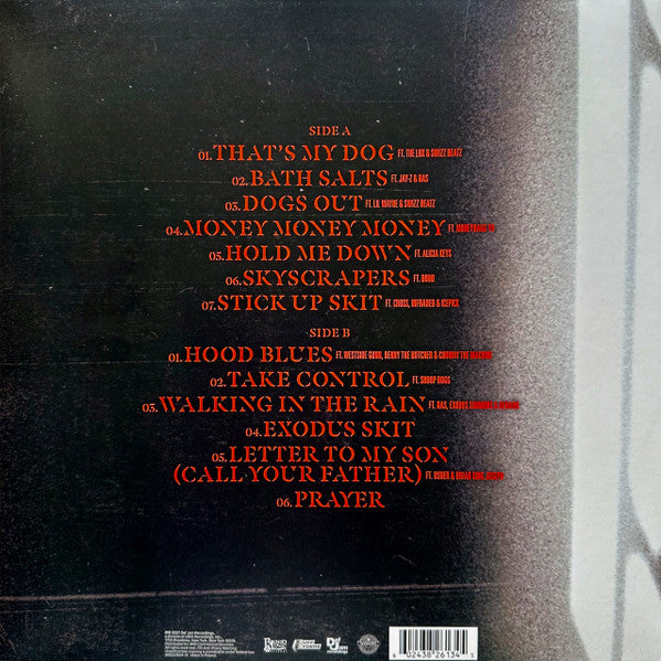 DMX - Exodus - New LP Record 2021 Def Jam Ruff Ryders Vinyl