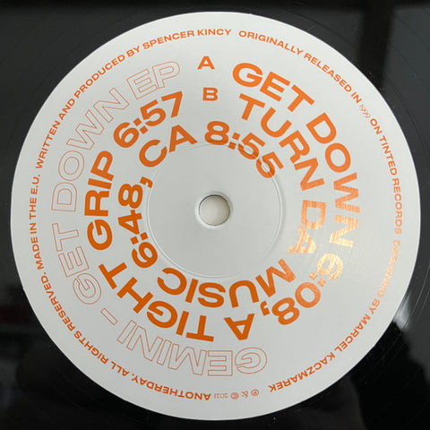 Gemini – Get Down EP (1999) - New 12" EP Record 2023 Anotherday UK Vinyl  - Chicago House