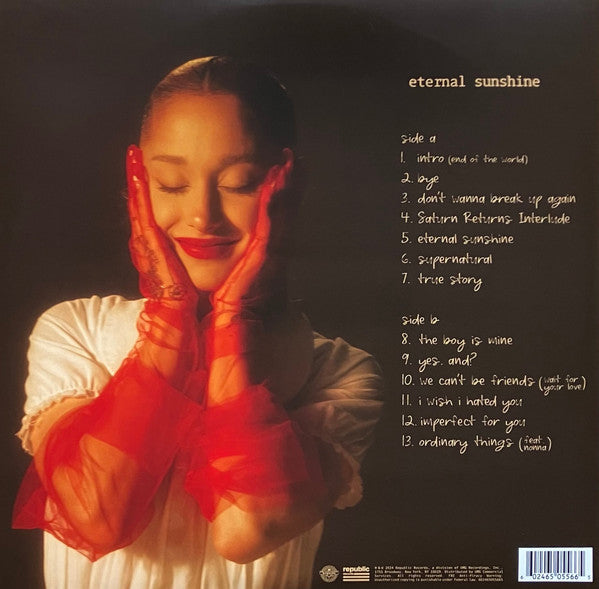 Ariana Grande - Eternal Sunshine - Mint- LP Record 2024 Republic Target Red Vinyl, Booklet & Alternate Cover - Pop / Bubblegum - Shuga Records