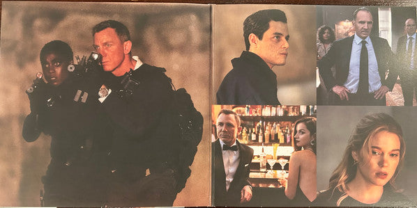 Hans Zimmer - Billie Eilish - No Time To Die (Original Motion Picture) - Mint- 2 LP Record 2021 Decca White Opaque Vinyl & Inserts - Soundtrack - Shuga Records