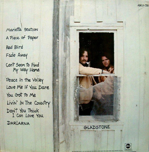 Gladstone - Gladstone - VG+ LP Record 1972 ABC USA Vinyl - Southern Rock / Country Rock / Blues Rock - Shuga Records