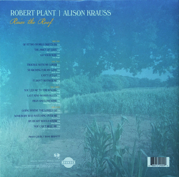 Robert Plant | Alison Krauss – Raise The Roof - New 2 LP Record 2021 Rounder Target Exclusive Vinyl - Rock / Blues Rock / Folk Rock