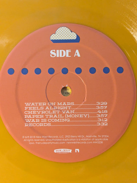 The Nude Party - The Nude Party (2018) - New LP Record 2021 New West Orange Opaque Vinyl - Garage Rock
