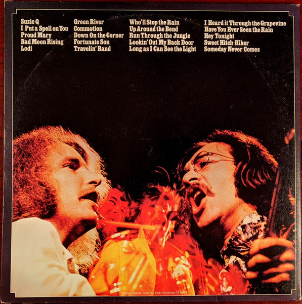 Creedence Clearwater Revival Featuring John Fogerty - Chronicle - The 20 Greatest Hits (1976) - VG+ 2 LP Record 1970s Fantasy USA Vinyl - Classic Rock / Blues Rock - Shuga Records