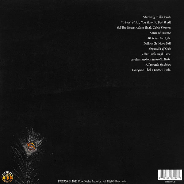 Can't Swim - Change Of Plans - Mint- LP Record 2021 Pure Noise Newbury Comics Exclusive Clear w/ Black & Gold Twist Vinyl & Download - Rock / Emo / Post-Hardcore - Shuga Records