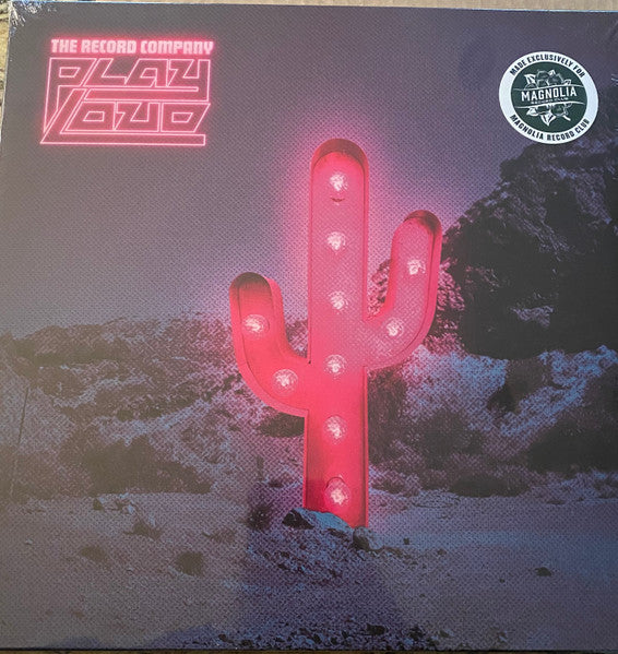 The Record Company - Play Loud - Mint- 2 LP Record 2021 Concord Magnolia Record Club Blue Transparent Vinyl, Poster & Insert - Pop Rock - Shuga Records