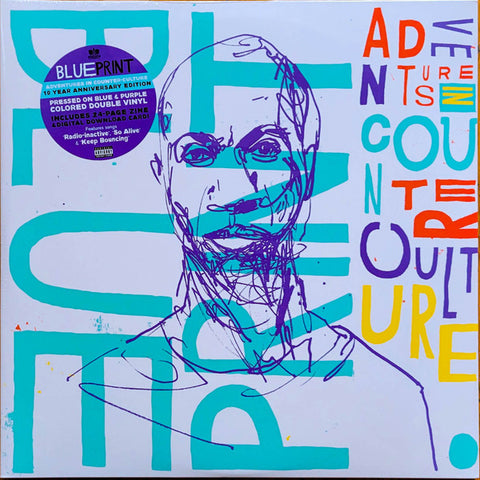 Blueprint - Adventures In Counter Culture (10 Year Anniversary Edition) - New 2 LP Record 2025 Rhymesayers Blue & Purple Vinyl - Hip Hop / Conscious