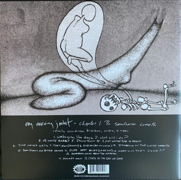 My Morning Jacket - Chapter 1: The Sandworm Cometh : Early Recordings, B-Sides, Covers, Y Mas (2004) - Mint- 2 LP Record 2021 Darla USA Ghost Colored Vinyl & Download - Alternative Rock / Country Rock - Shuga Records