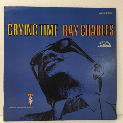 Ray Charles - Crying Time (1966) - VG+ 1969 ABC Tangerine USA Vinyl - Soul / Rhythm & Blues
