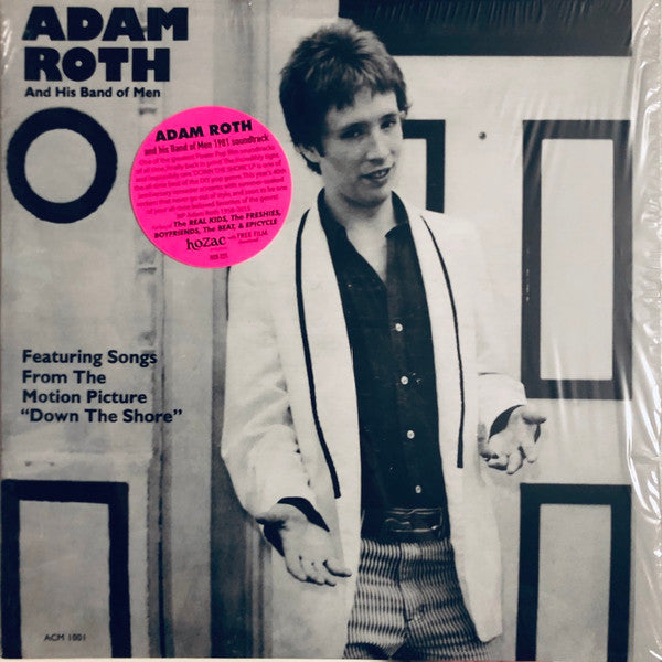 Adam Roth And His Band Of Men - Down The Shore (1981) - Mint- LP Record 2021 HoZac USA Vinyl - Power Pop / Punk / Rock - Shuga Records