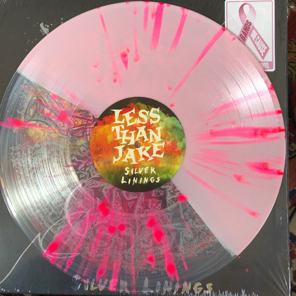 Less Than Jake - Silver Linings (2020) - New LP Record 2021 Pure Noise Pink Clear w/ Neon Pink Splatter Vinyl - Punk / Rock / Ska - Shuga Records