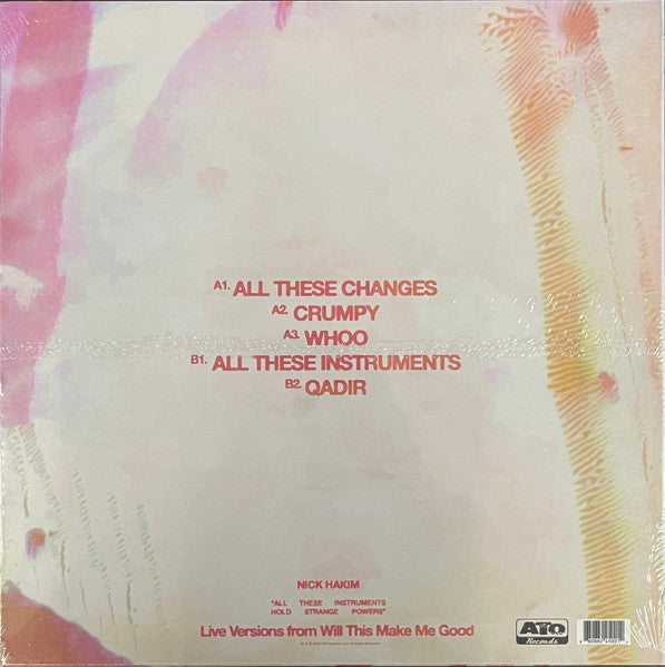 Nick Hakim - All These Instruments Hold Strange Powers - New EP Record 2021 ATO Pink Glass Vinyl - Soul / Funk / Psychedelic - Shuga Records