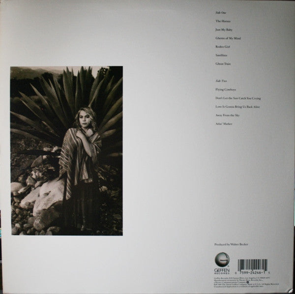 Rickie Lee Jones - Flying Cowboys - VG+ LP Record 1989 geffen USA Original Vinyl - Jazz / Afro-Cuban Jazz / Soul-Jazz - Shuga Records