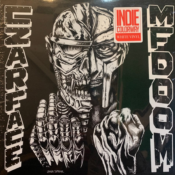 Damaged cover - Czarface & MF Doom ‎– Czarface Meets Metal Face (2018) - New LP Record 2021 Silver Age USA White Vinyl - Hip Hop - Shuga Records