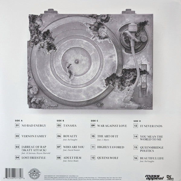 Nas - The Lost Tapes II - Mint- 2 LP Record 2019 Mass Appeal Grey Vinyl & Booklet - Hip Hop / Conscious - Shuga Records