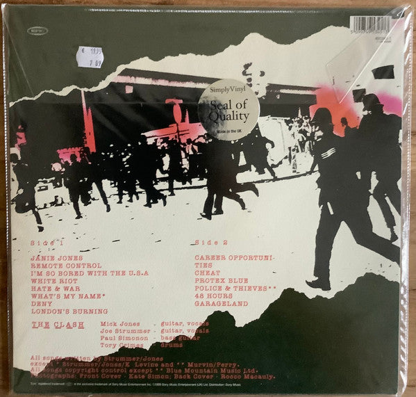 The Clash - The Clash (1977) - New LP Record 1999 Epic Simply Vinyl CBS UK 180 gram Audiophile - Punk Rock / Dub - Shuga Records