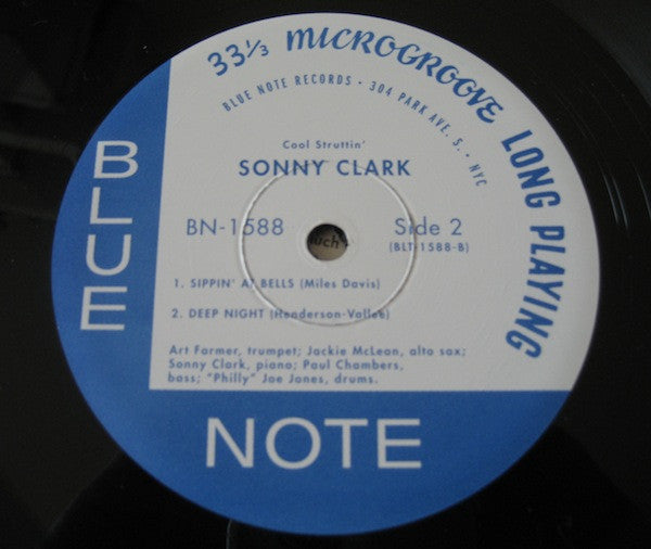 Sonny Clark - Cool Struttin' (1958) - Mint- LP Record 2009 Blue Note USA Vinyl - Jazz / Hard Bop - Shuga Records