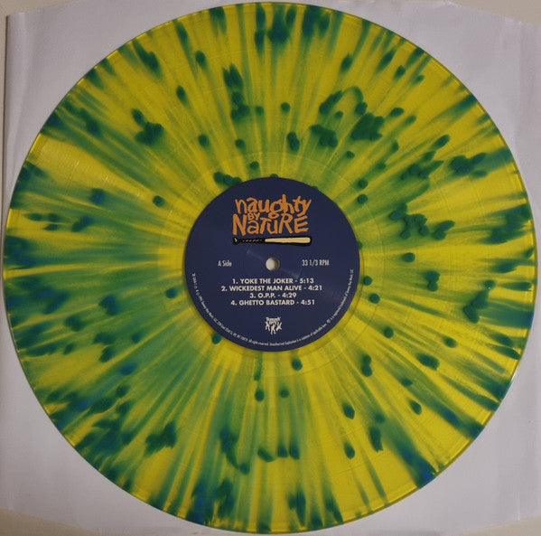 Naughty By Nature - Naughty By Nature (1991) - New 2 LP Record 2021 Tommy Boy Blue/Yellow Splatter Vinyl - Hip Hop - Shuga Records