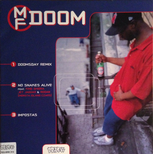 MF Doom & MF Grimm - MF - Mint- (VG+ cover) 2 LP Record 2000 Brick Landspeed USA Original RARE Vinyl - Hip Hop / Abstract / Conscious / Boom Bap