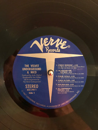 The Velvet Underground & Nico - The Velvet Underground & Nico (1966) - New LP Record 2019 Verve 180 gram Half Speed Mastered Vinyl & Andy Warhol Banana Sticker Cover - Art Rock / Psychedelic Rock / Experimental - Shuga Records