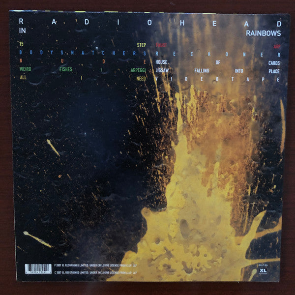 Radiohead - In Rainbows (2007) - Mint- LP Record 201 XL Recordings 180 gram Vinyl - Alternative / Art Rock - Shuga Records