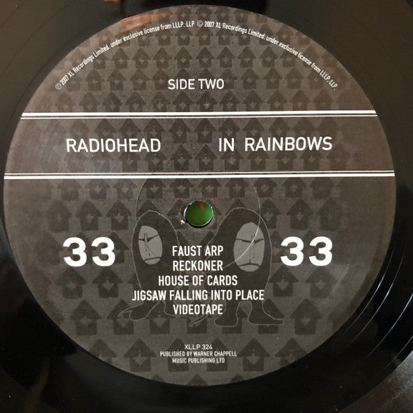 Radiohead - In Rainbows (2007) - Mint- LP Record 201 XL Recordings 180 gram Vinyl - Alternative / Art Rock - Shuga Records
