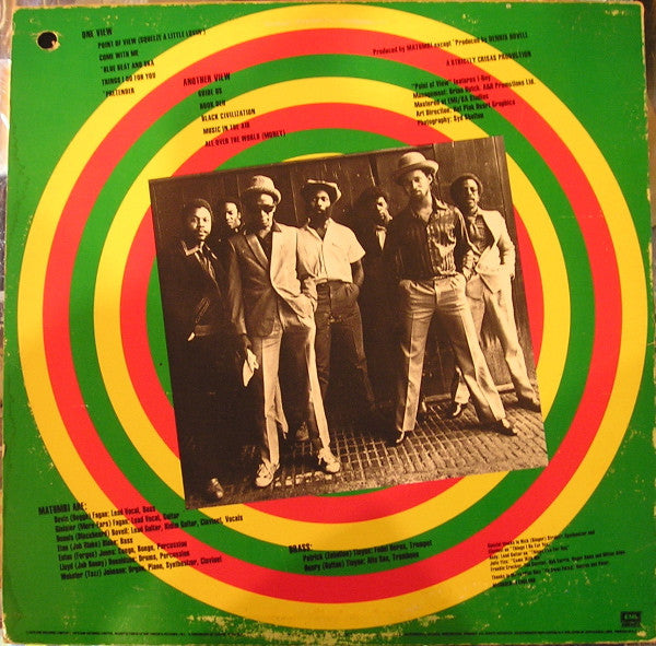 Matumbi – Point Of View - VG+ LP Record 1979 EMI USA Vinyl - Reggae / Roots Reggae / Dub - Shuga Records